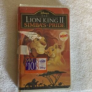 Lion King 2 SIMBA'S PRIDE VHS New Sealed